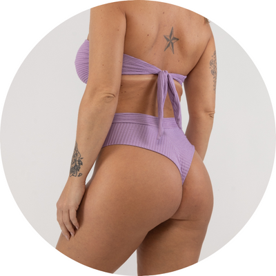 Calcinha Biquíni Hot Pant Fio Duplo Santorini Rosa Barbie
